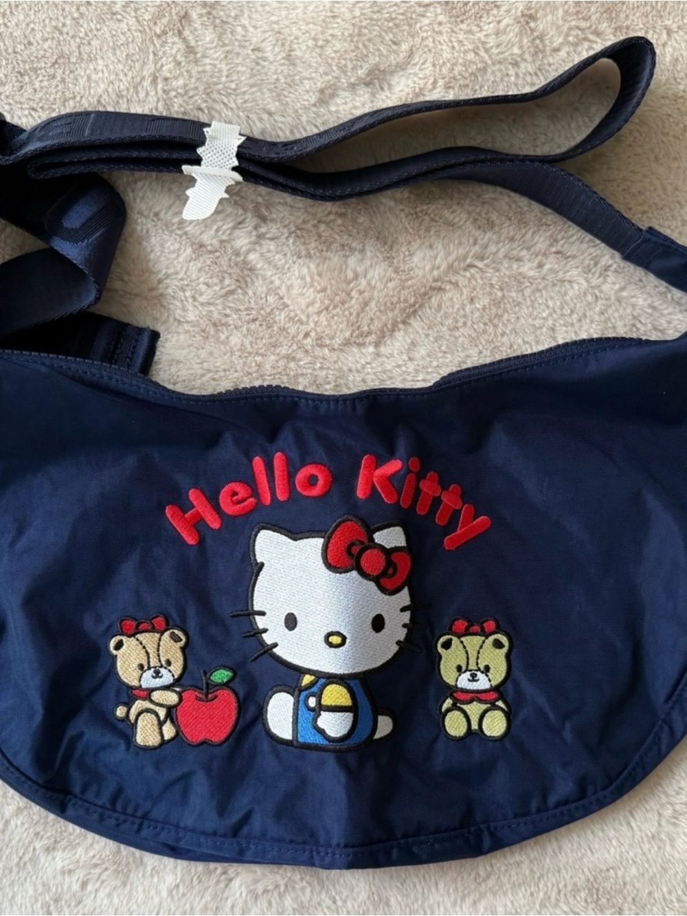 Hello Kitty BAGGU Hello Kitty and Friends Crossbody Bag in Blue NWT